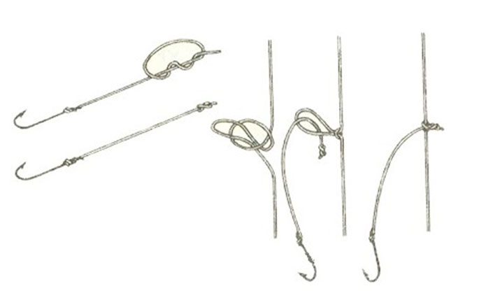 Как правильно привязать крючок к леске - 12 рыболовных узлов